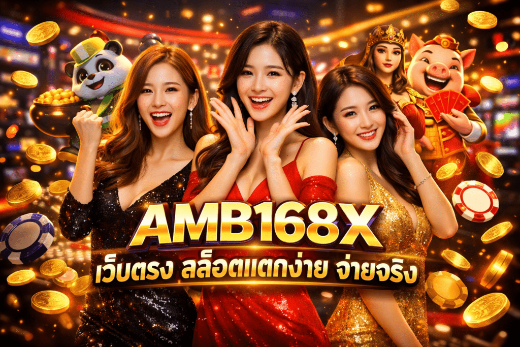 AMB168X เว็บตรง สล็อตแตกง่าย จ่ายจริง