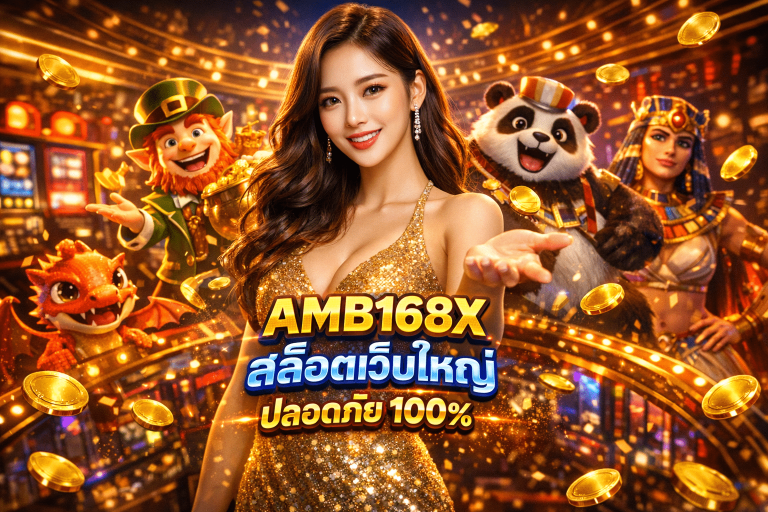 AMB168X สล็อตเว็บใหญ่ ปลอดภัย 100%