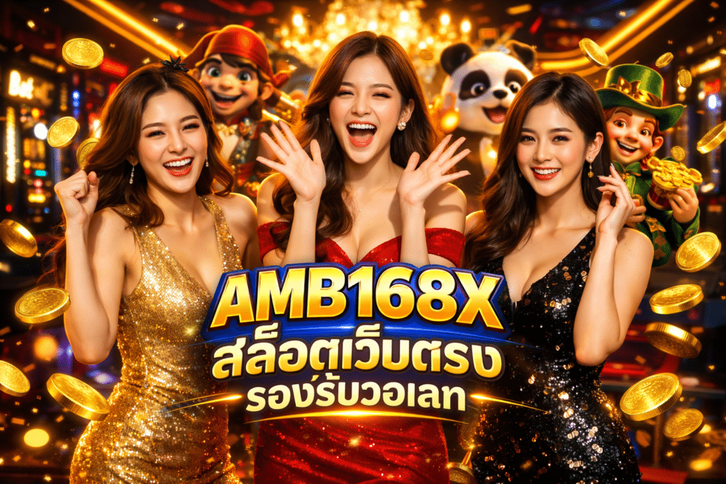 AMB168X สล็อตเว็บตรง รองรับวอเลท
