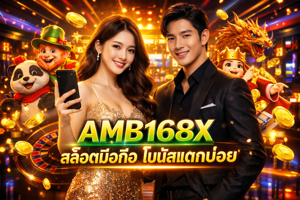 AMB168X สล็อตมือถือ โบนัสแตกบ่อย